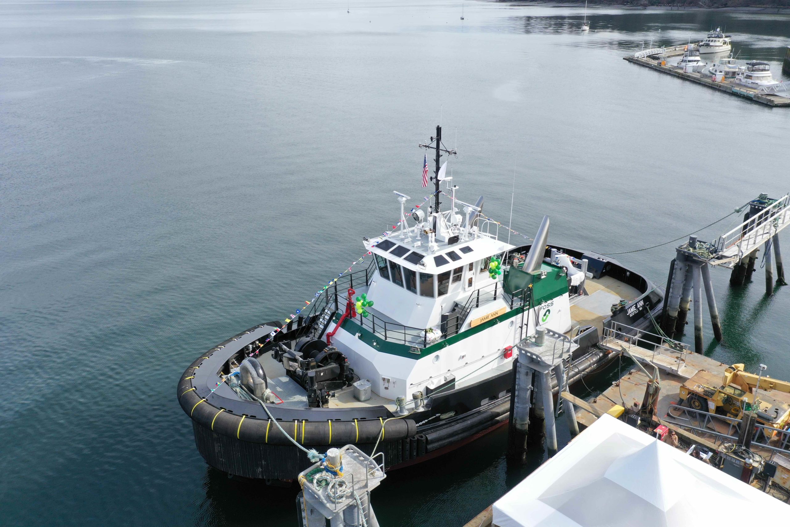 Foss Maritime Christens New Tier 4 Tug - Foss Maritime Company, LLC